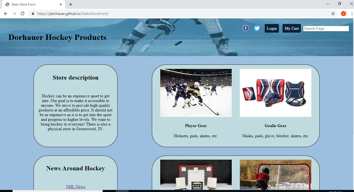 Static HTML Page Static HTML Page